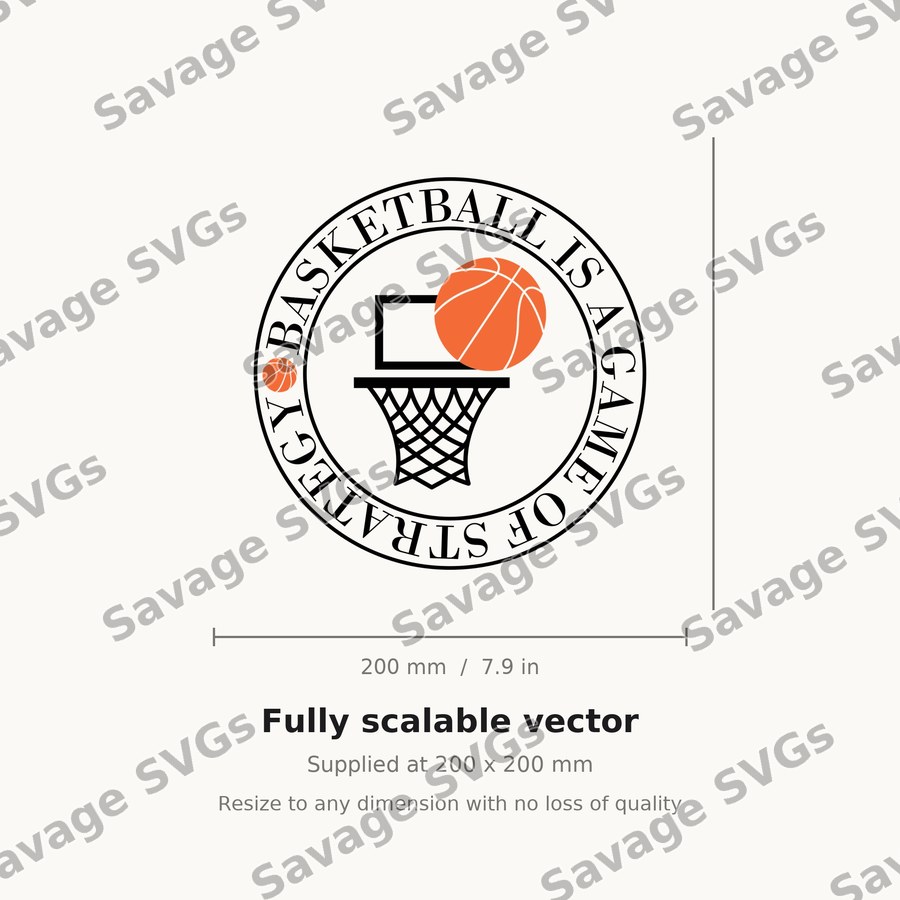 Basketball Strategy Badge