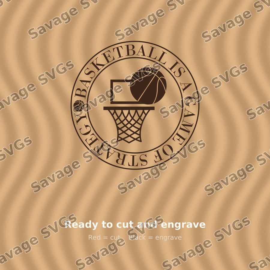 Basketball Strategy Badge