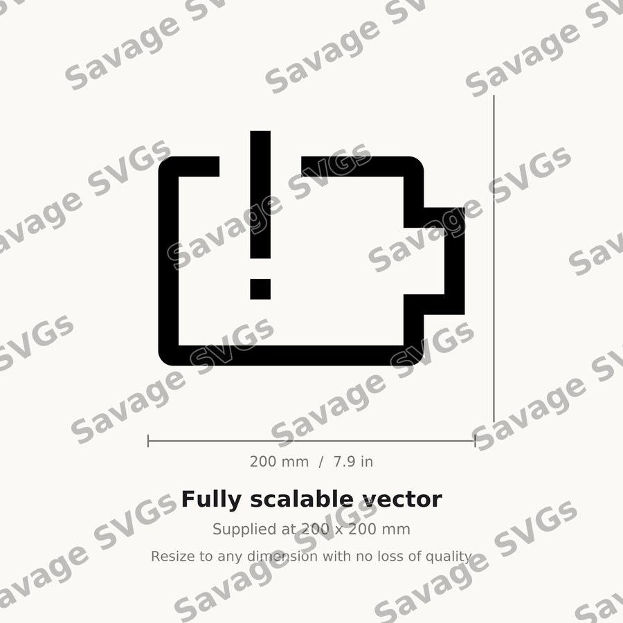 Battery Alert Icon
