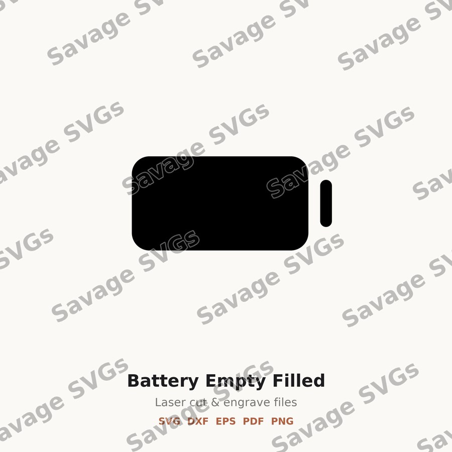 Battery Empty Filled