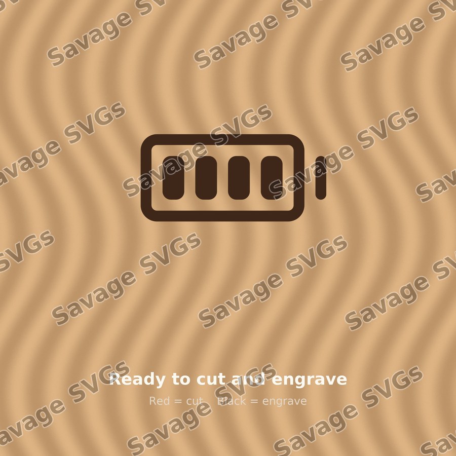 Battery Full Outline