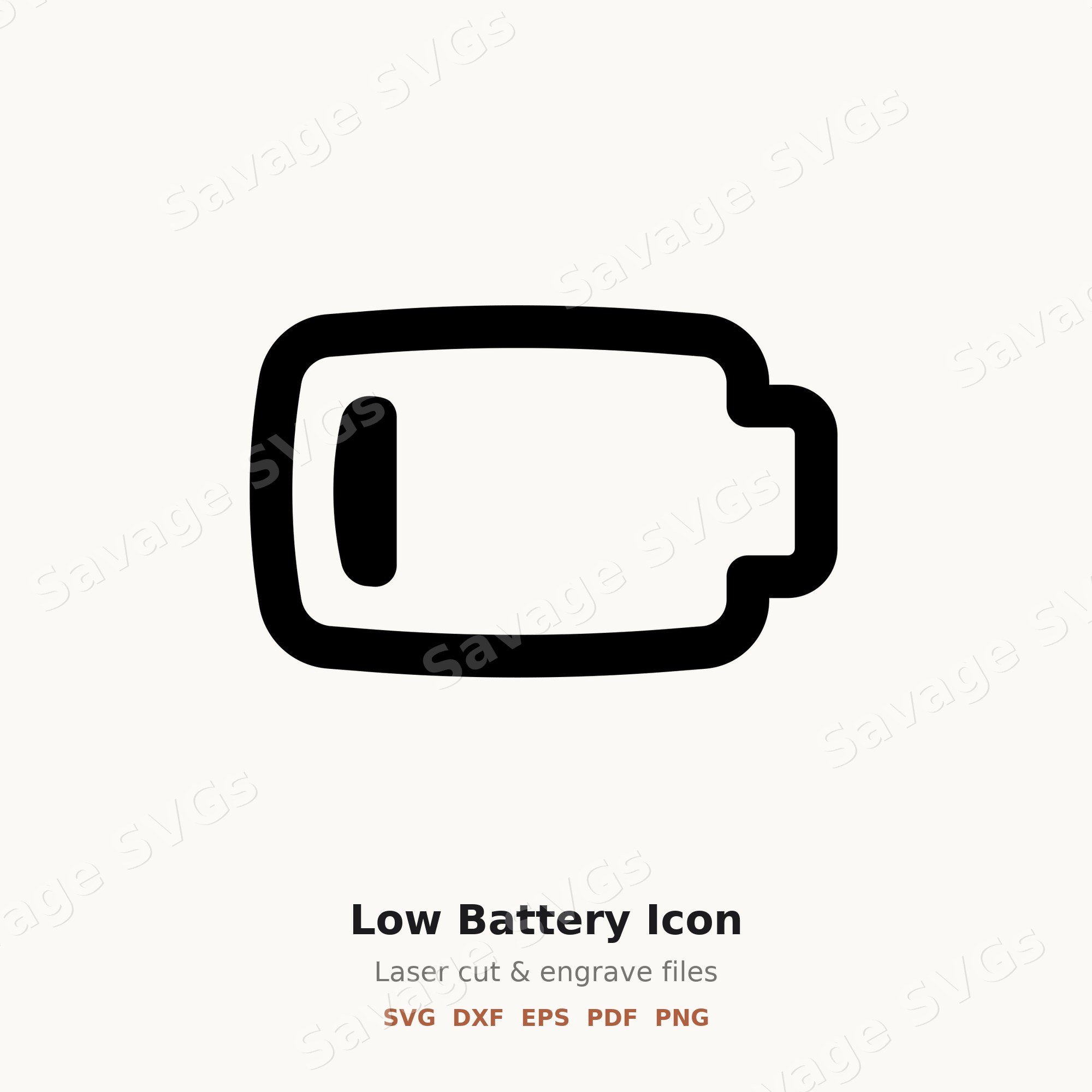 Low Battery Icon