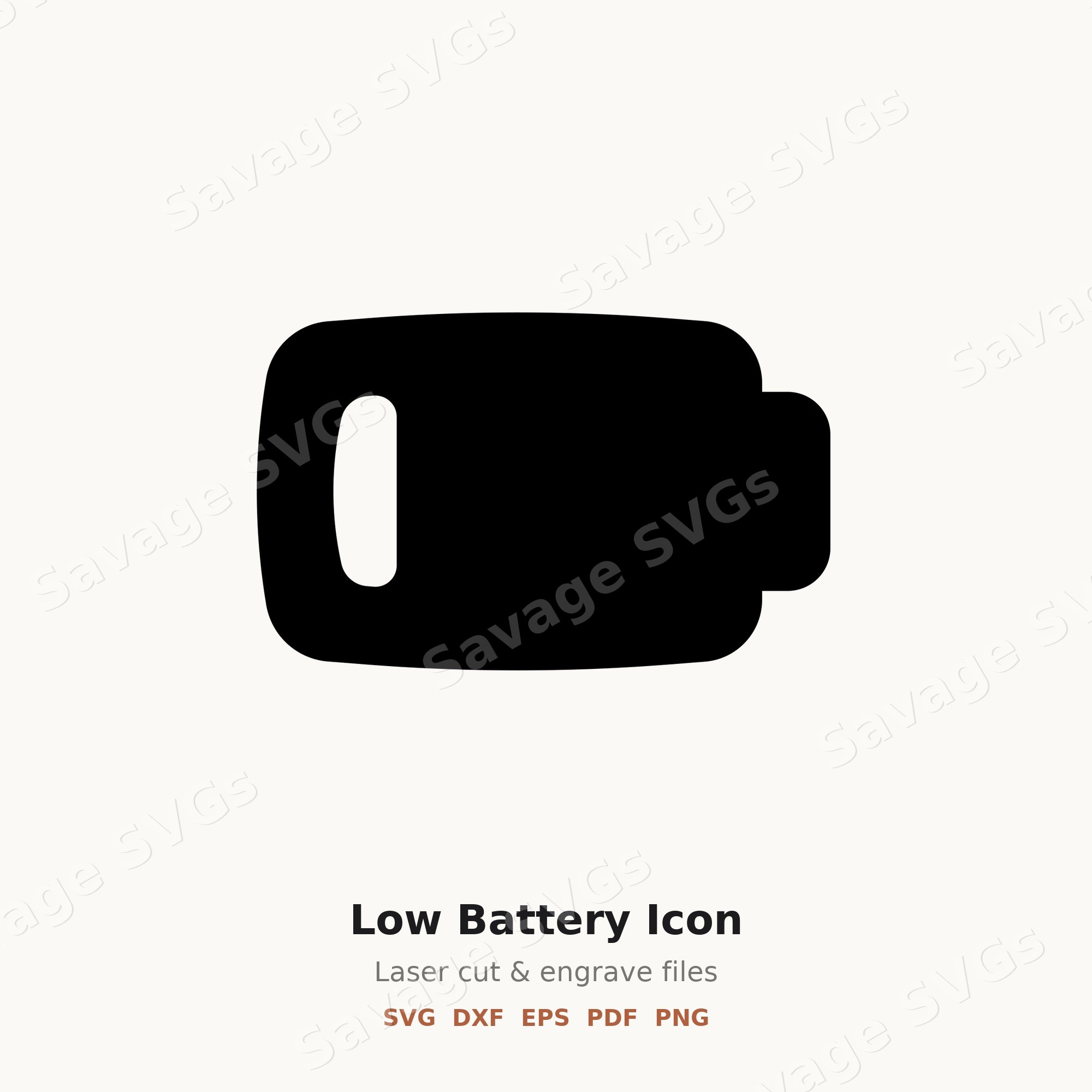 Low Battery Icon