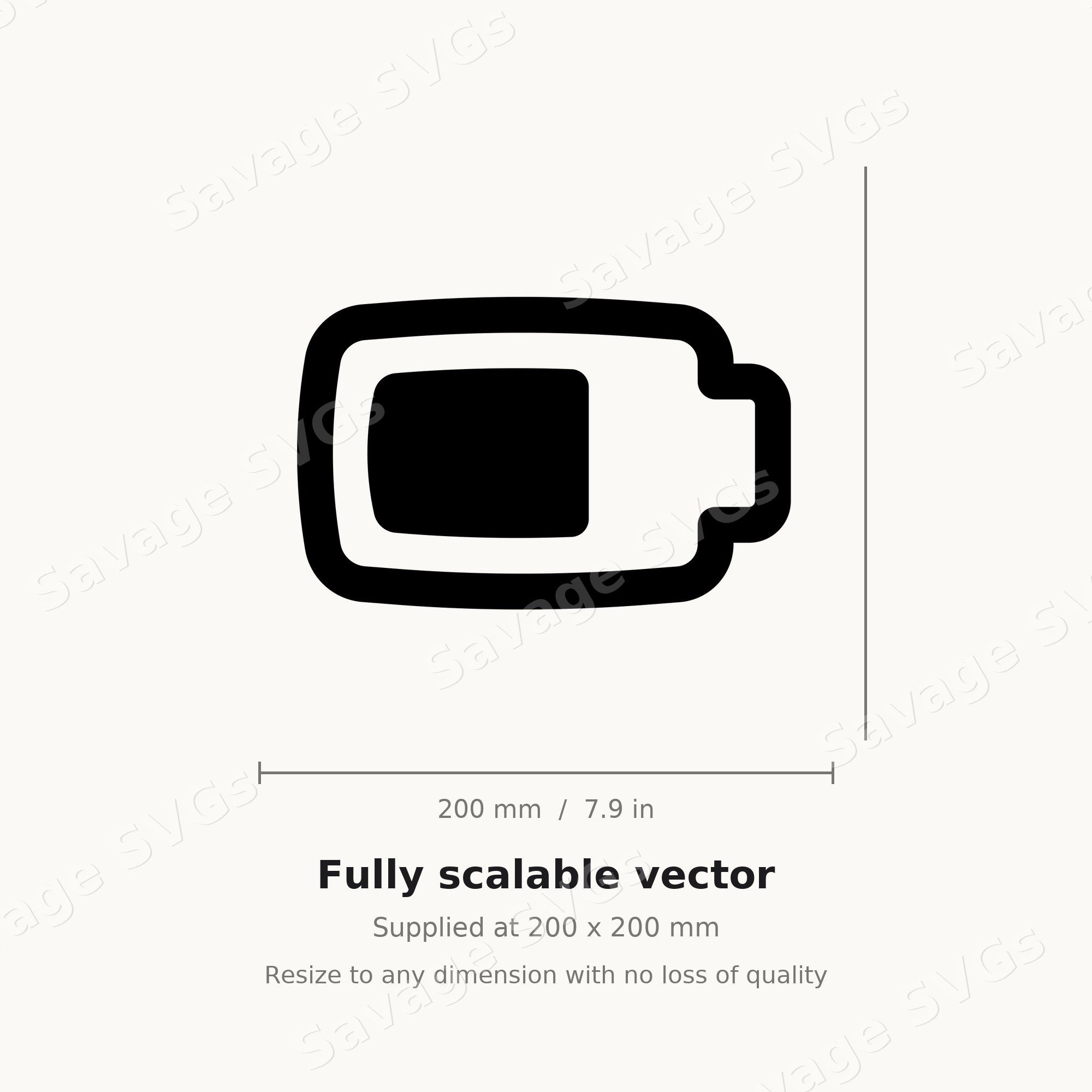 Half Charged Battery