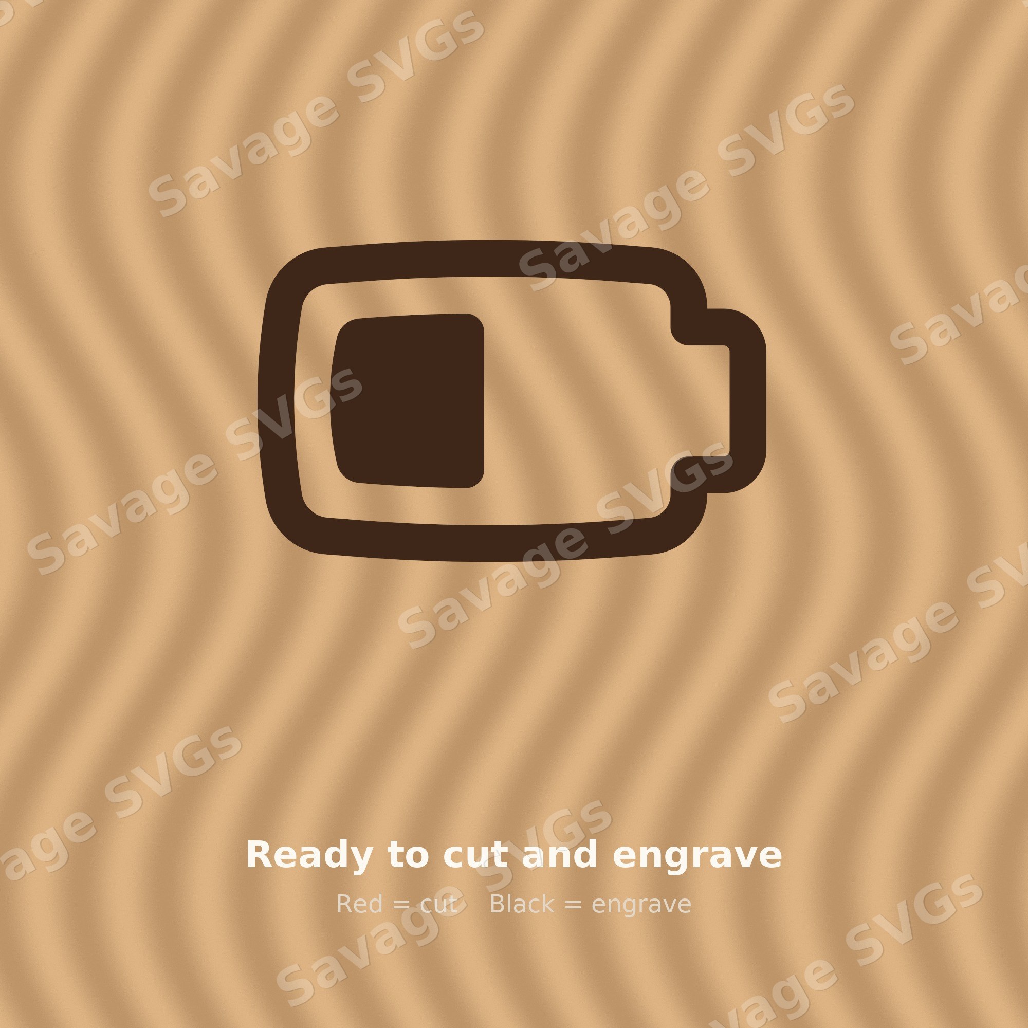 Half Battery Icon