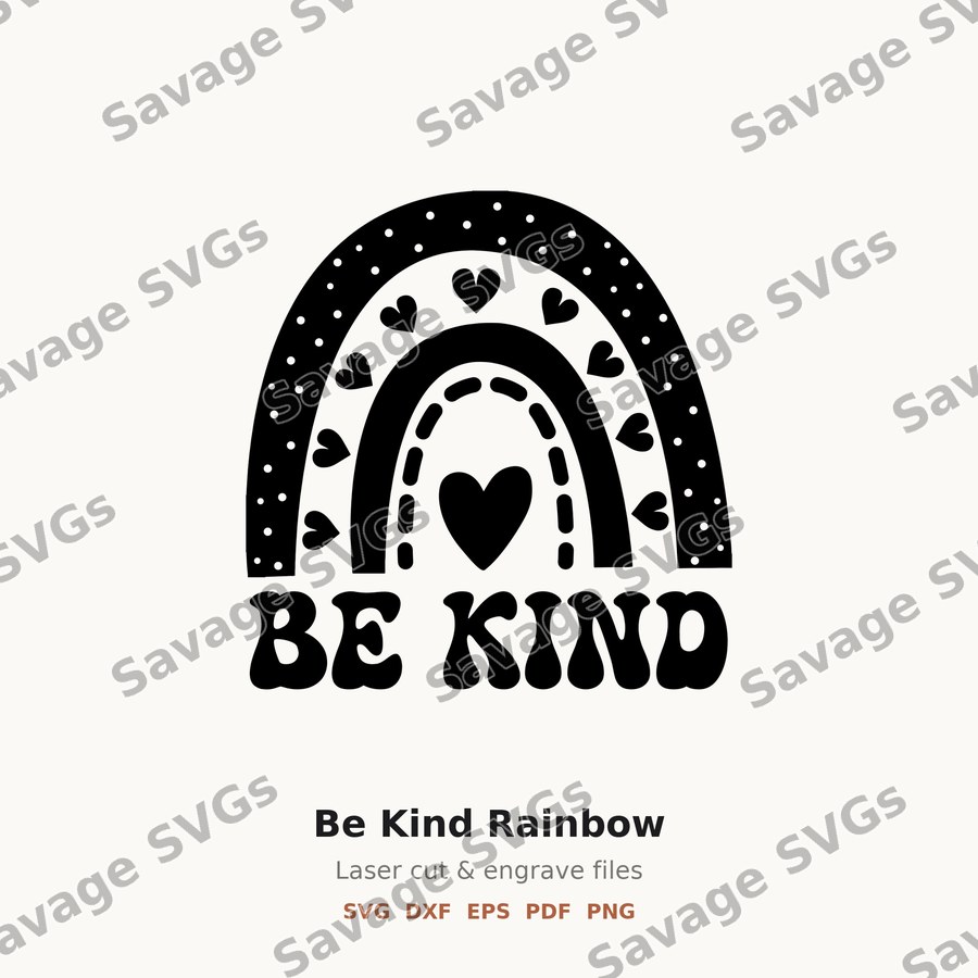 Be Kind Rainbow