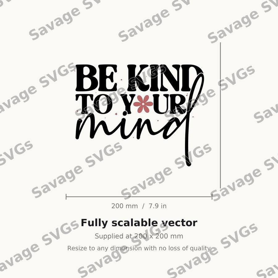 Be Kind To Your Mind