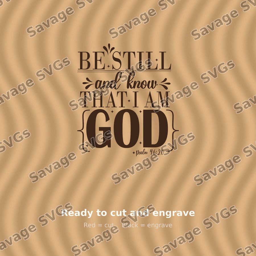 Be Still And Know
