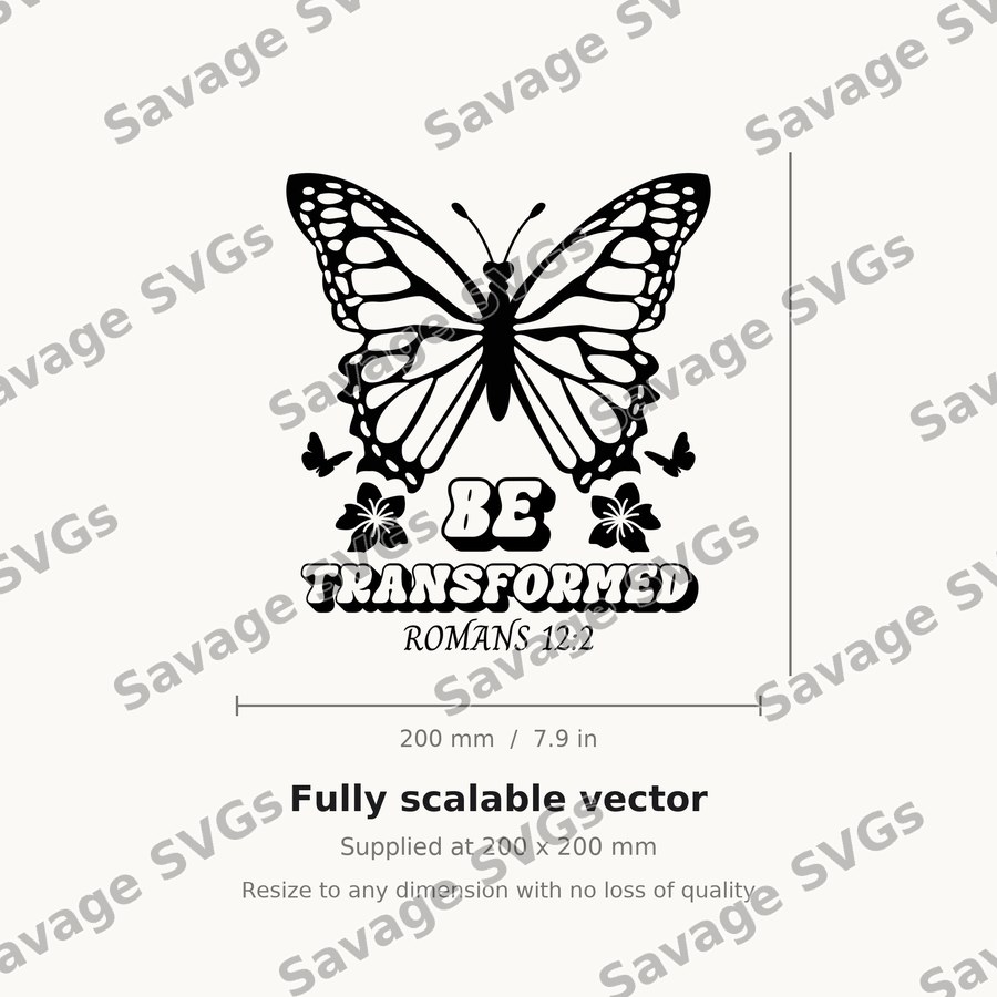 Be Transformed Butterfly
