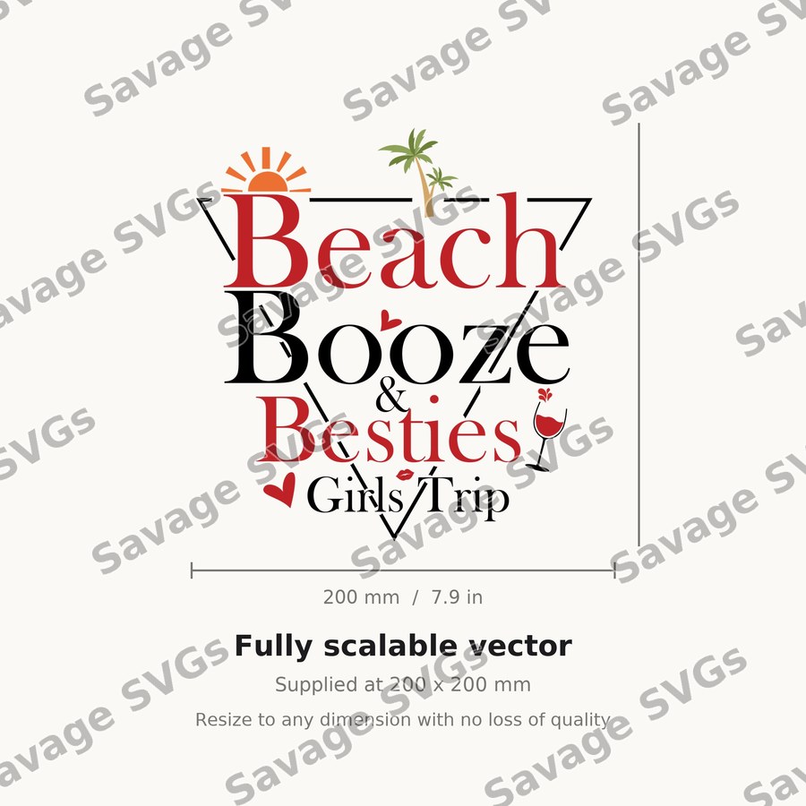 Beach Booze Besties