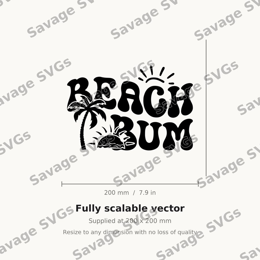 Beach Bum BACK 01