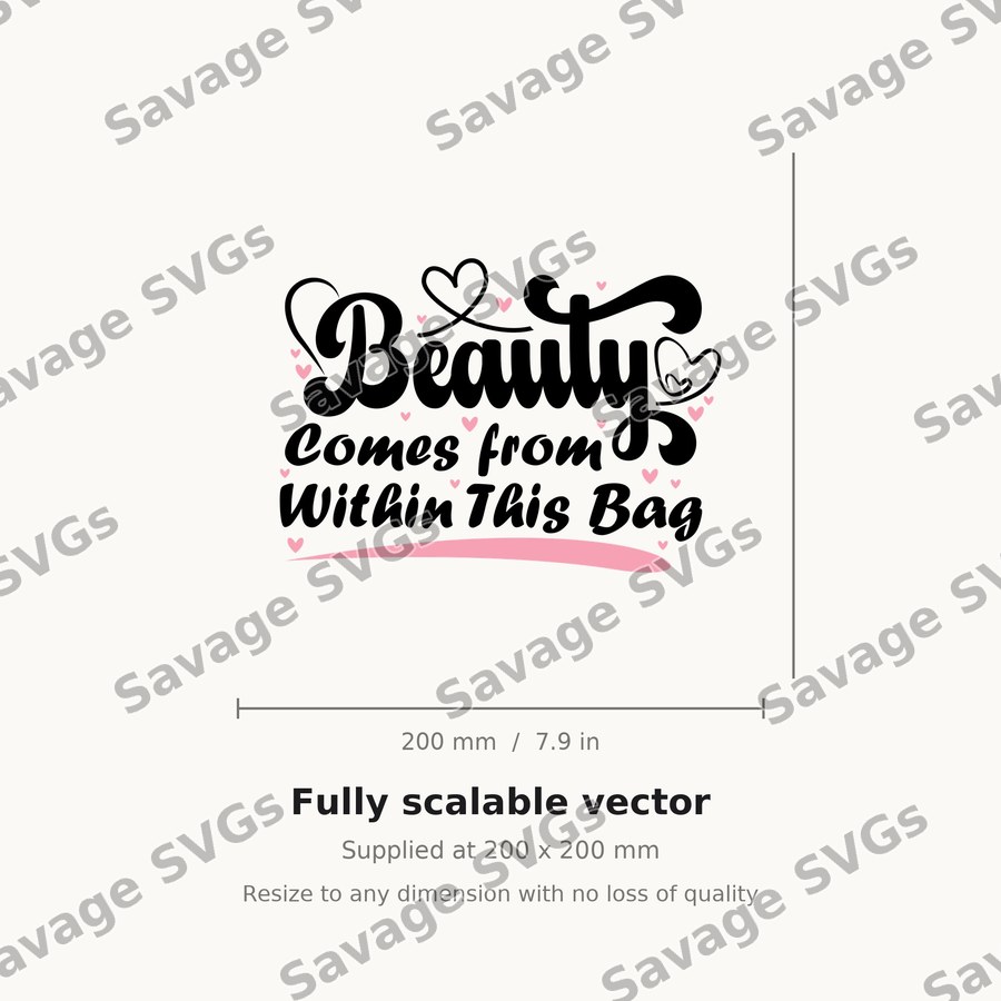 Beauty Comes From Within