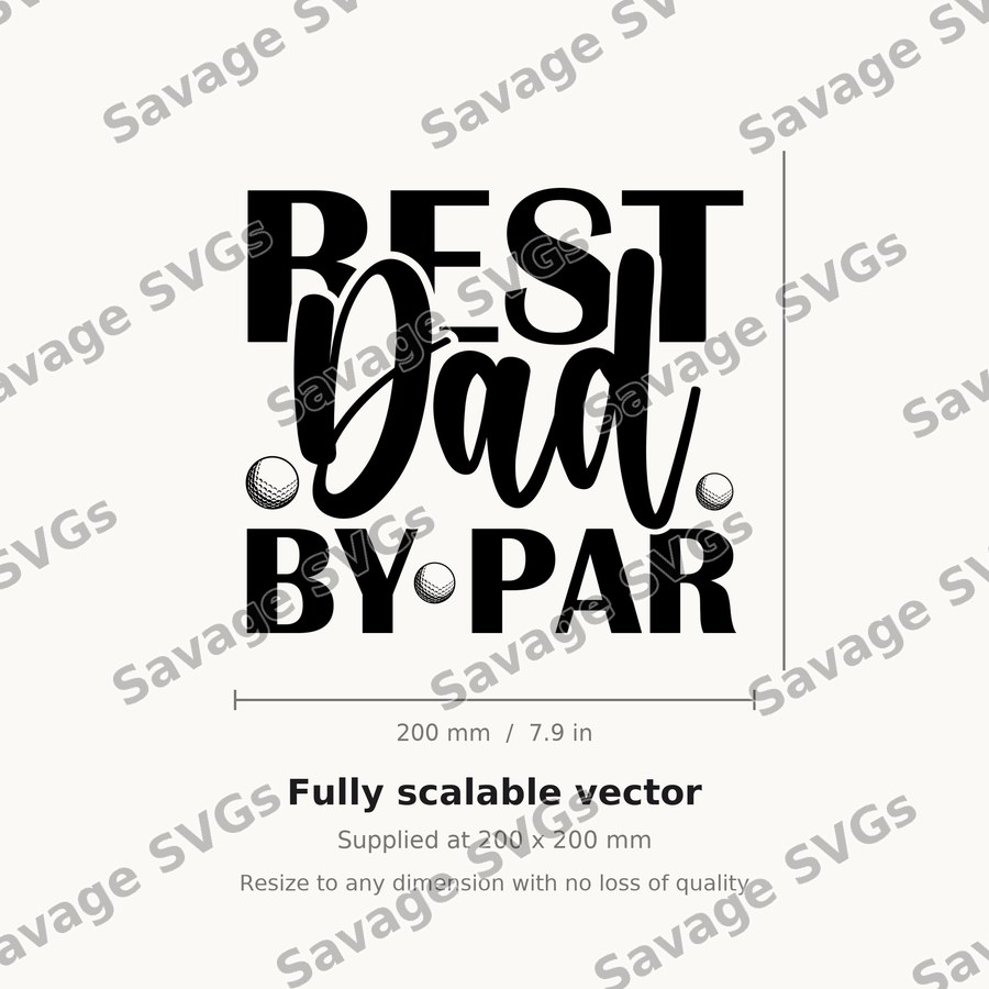 Best Dad By Par