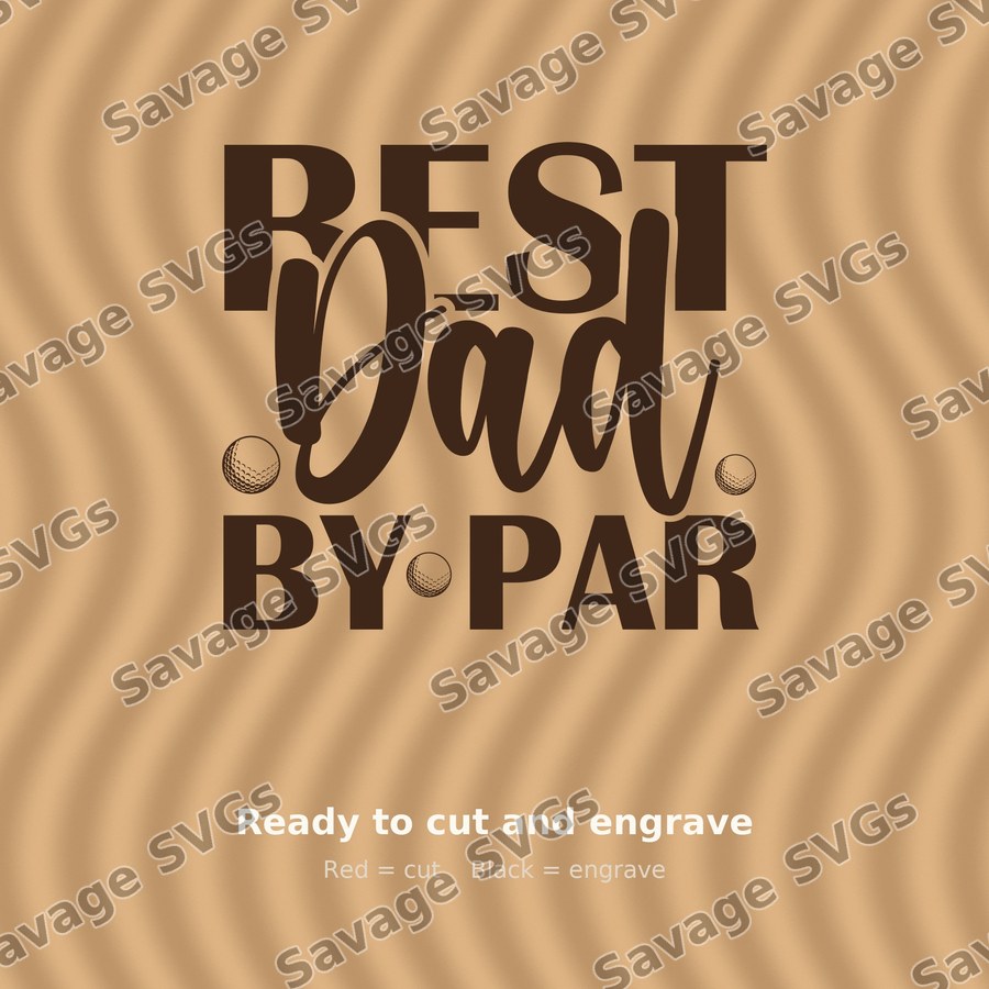 Best Dad By Par