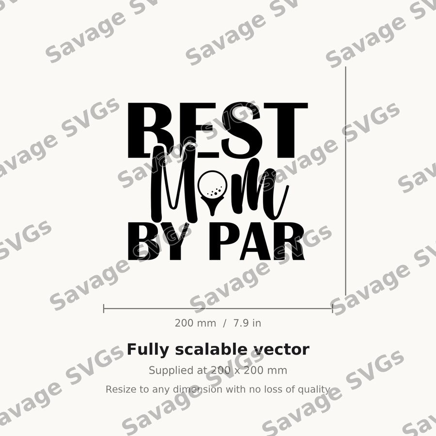 Best Mom By Par