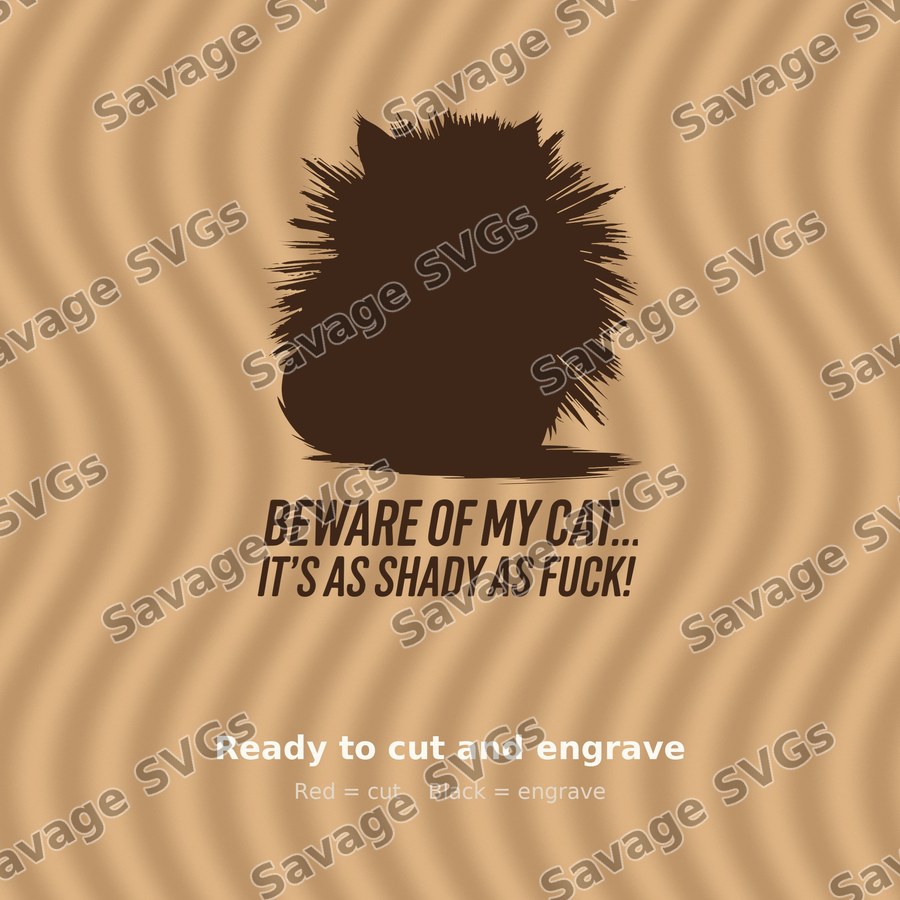 Beware Of My Cat