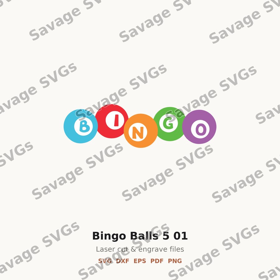 Bingo Balls 5 01