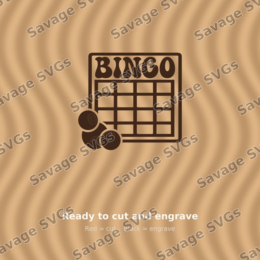 Bingo Card and Balls