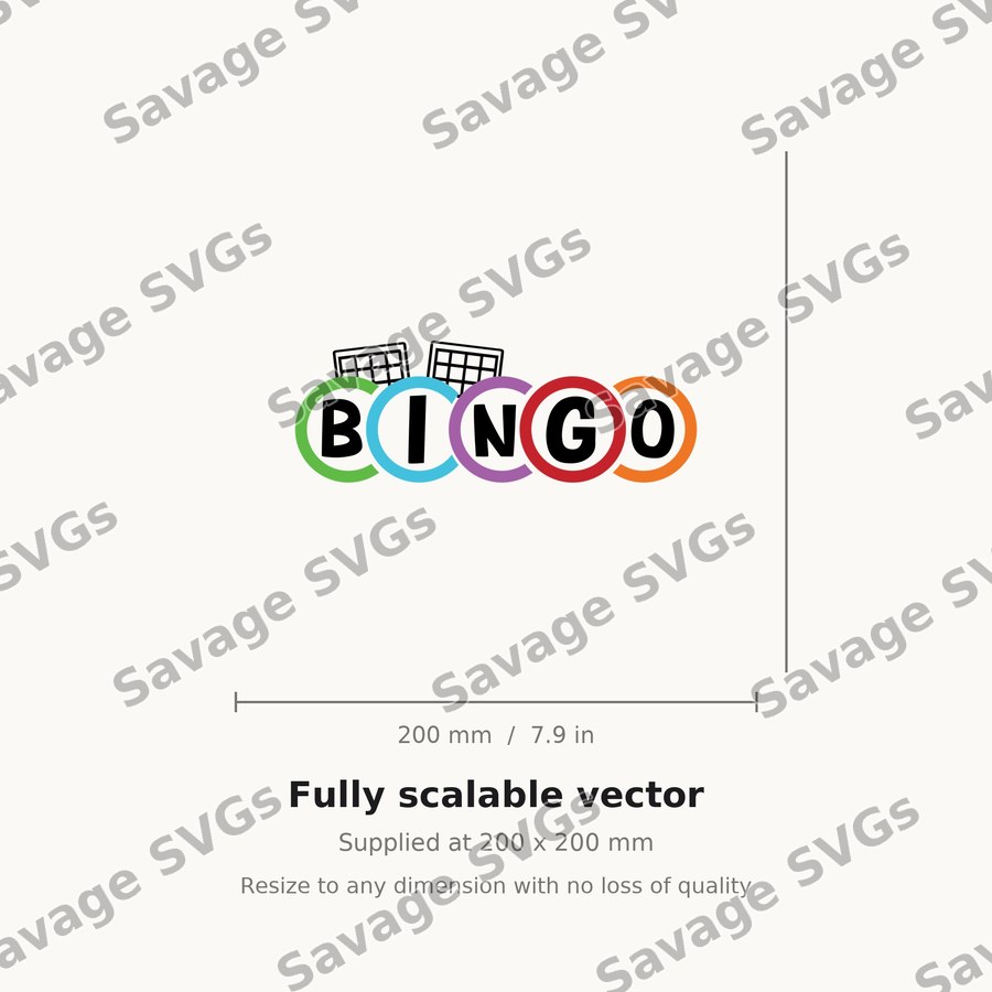 Bingo Word Circles
