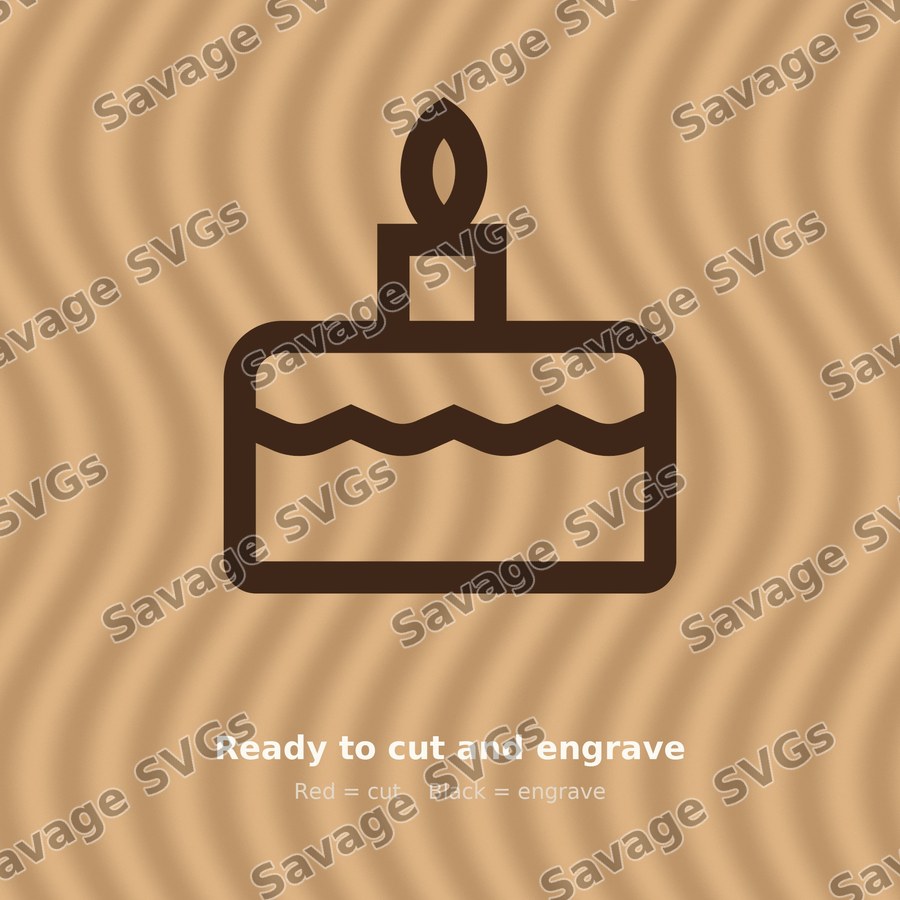 Birthday Cake With Candle