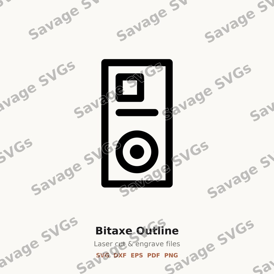 Bitaxe Outline