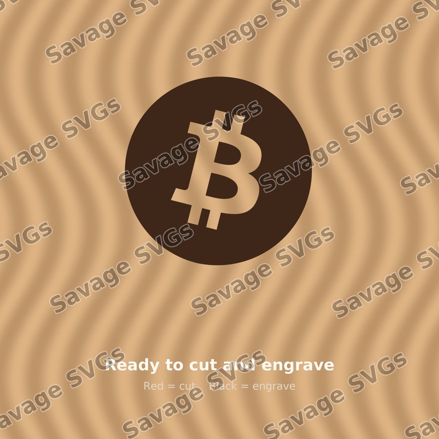 Bitcoin Circle Filled