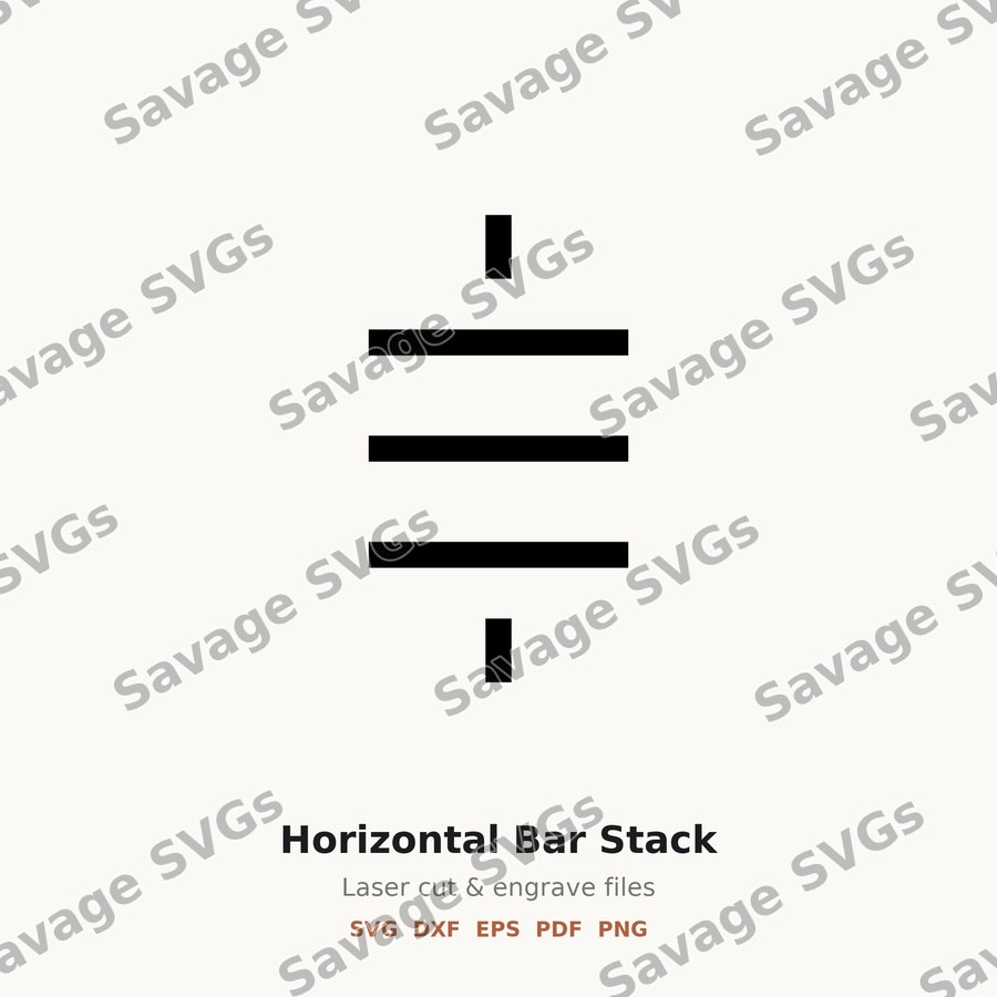 Horizontal Bar Stack