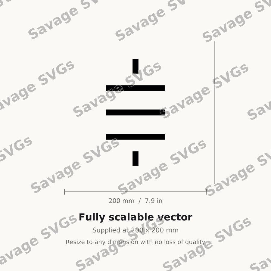 Horizontal Bar Stack