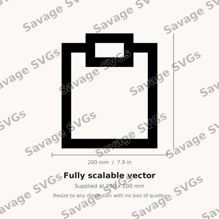 Blank Clipboard