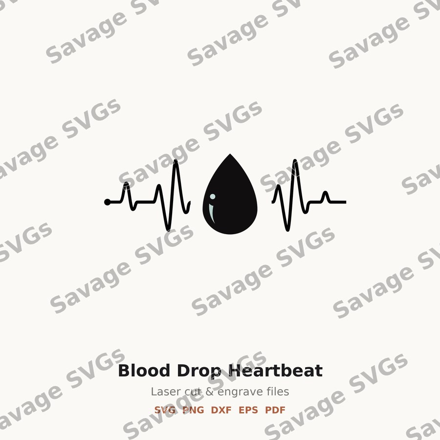 Blood Drop Heartbeat