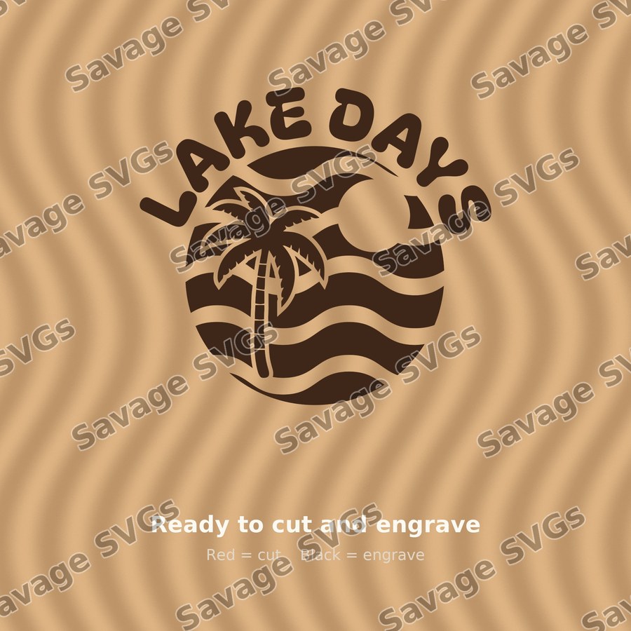 Boat Waves Sun Rays Lake Days FRONT 1 01