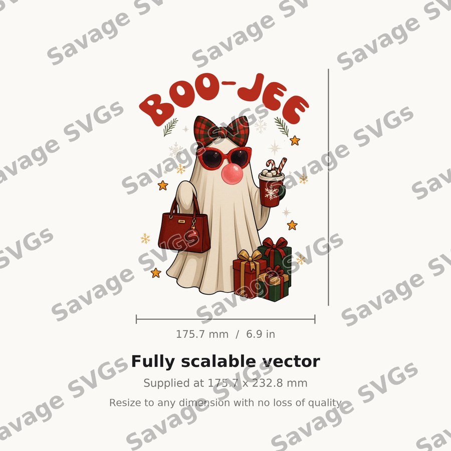 Boo-Jee Christmas Ghost