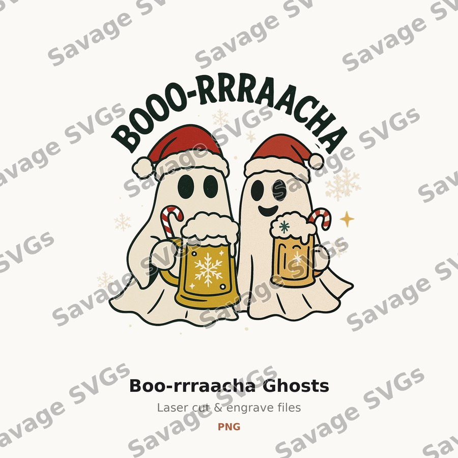 Boo-rrraacha Ghosts