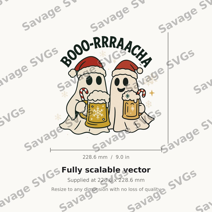 Boo-rrraacha Ghosts