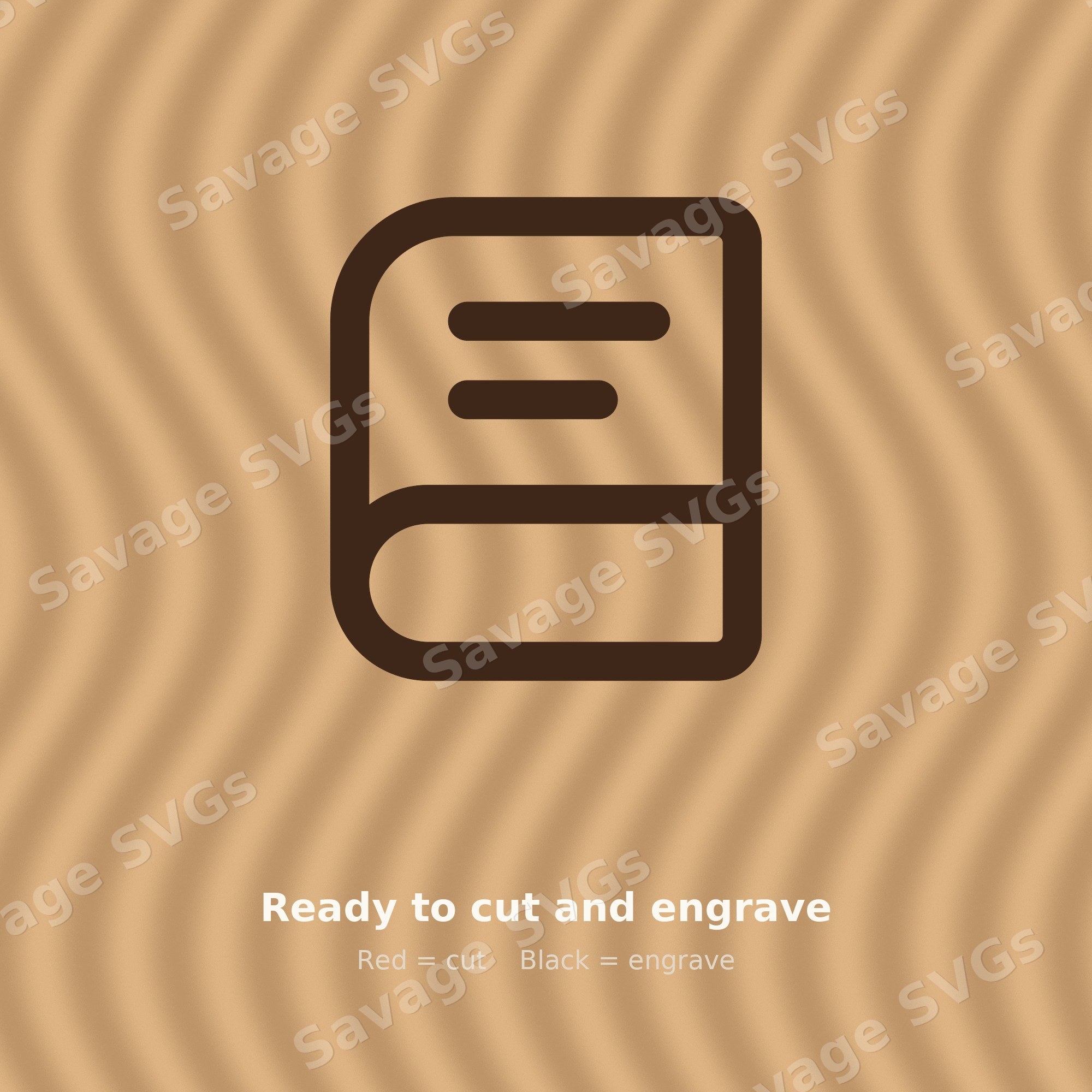 Closed Book Icon