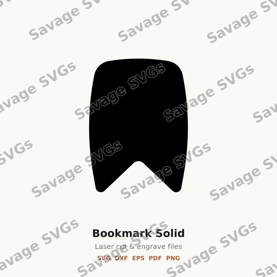 Bookmark Solid