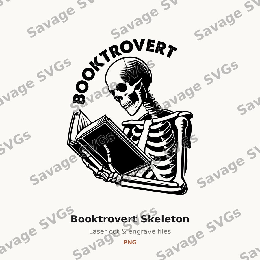 Booktrovert Skeleton