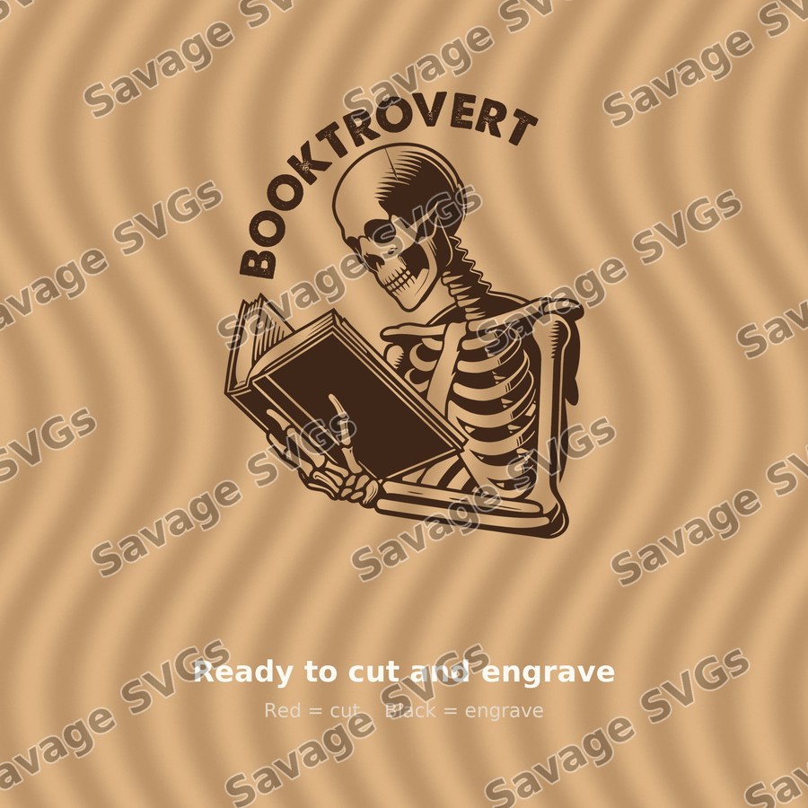 Booktrovert Skeleton