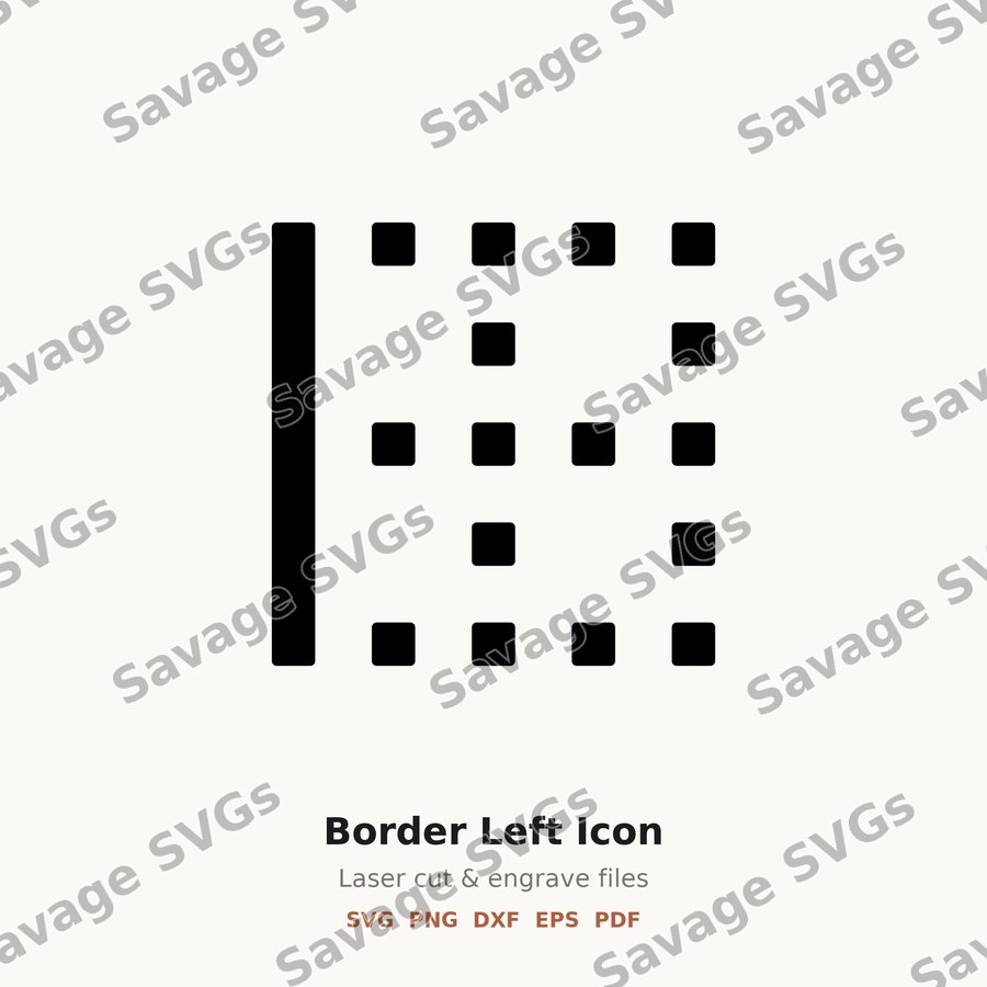 Border Left Icon