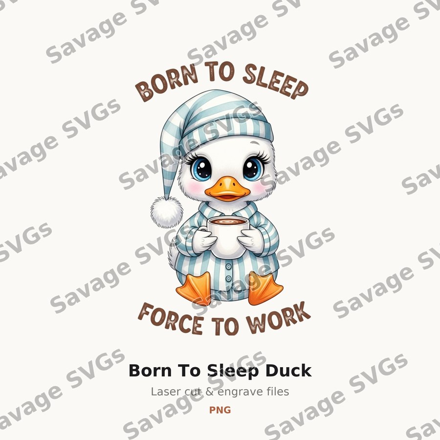 Born To Sleep Duck