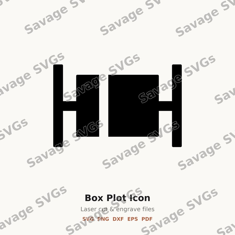 Box Plot Icon