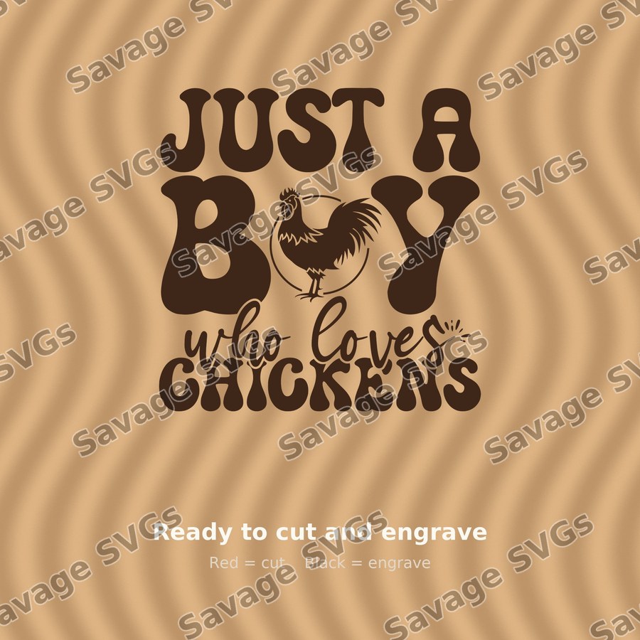 Boy Who Loves Chickens