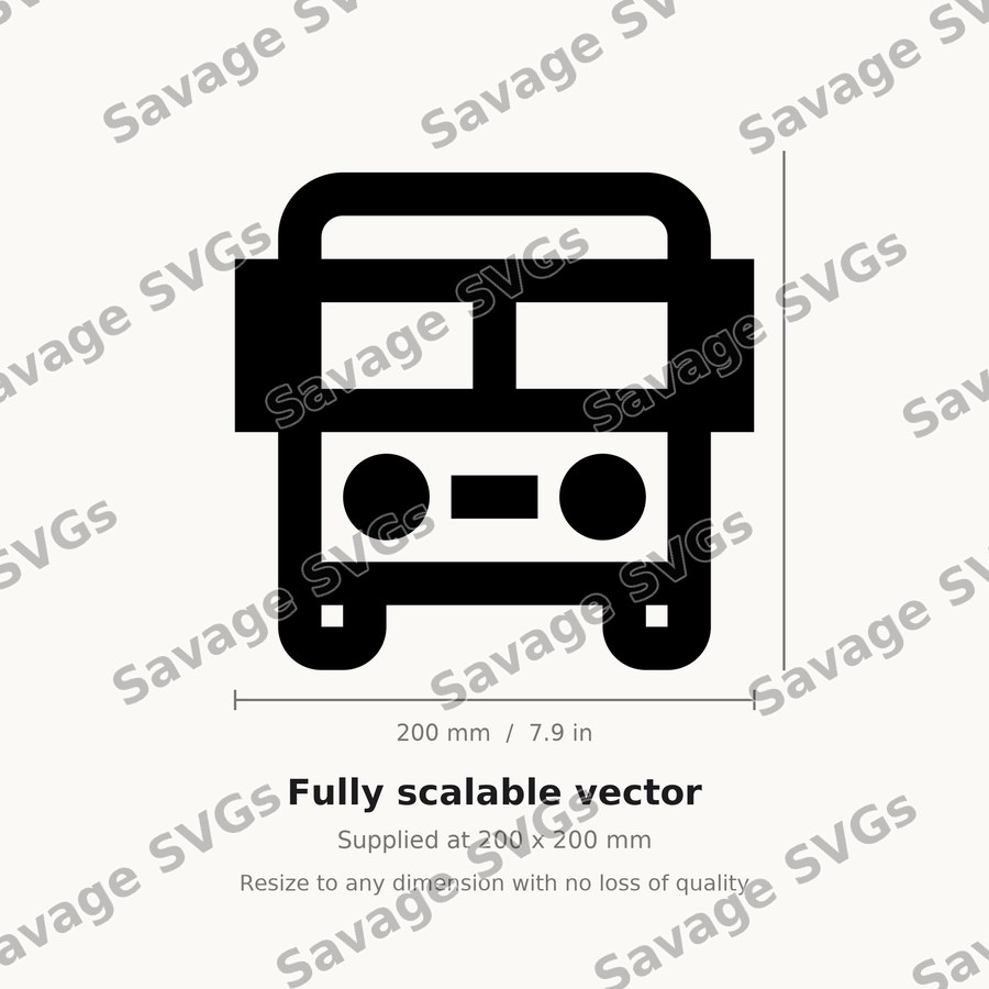 Bus Front View