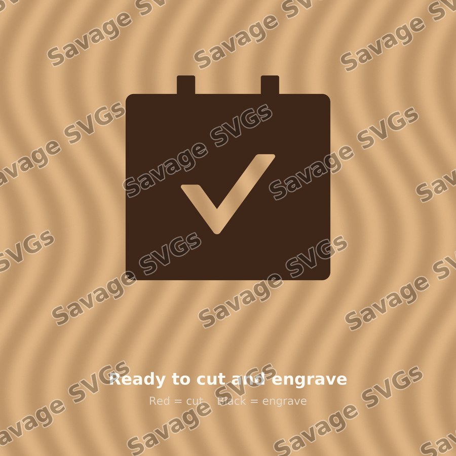 Calendar Check Mark