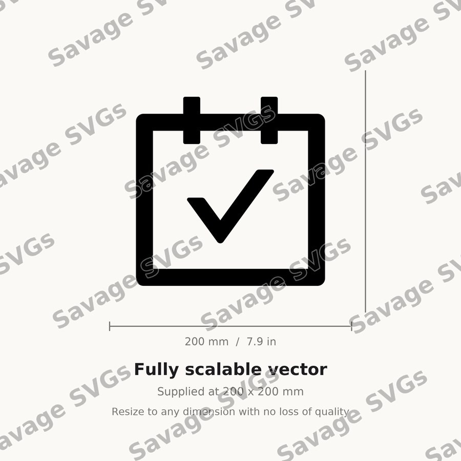 Calendar Checkmark