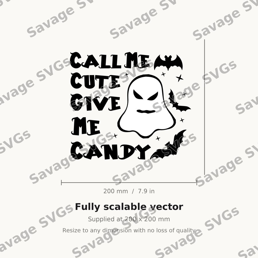 Call Me Cute Give Me Candy