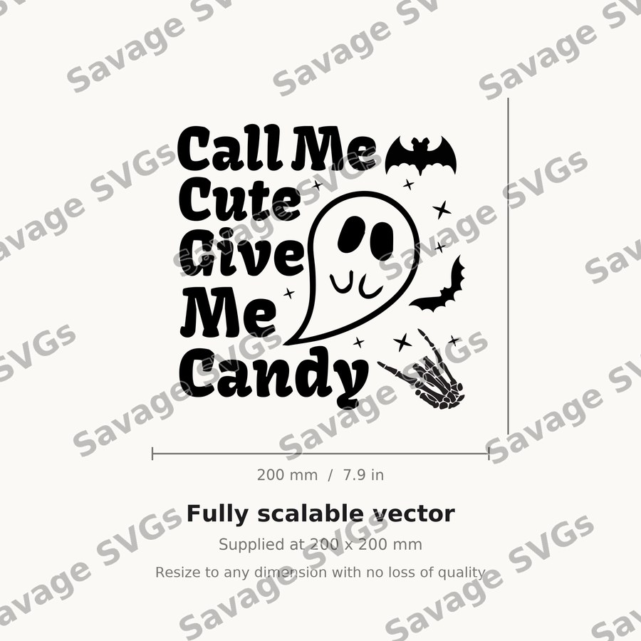 Call Me Cute Give Me Candy