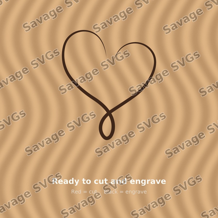 Calligraphy Heart
