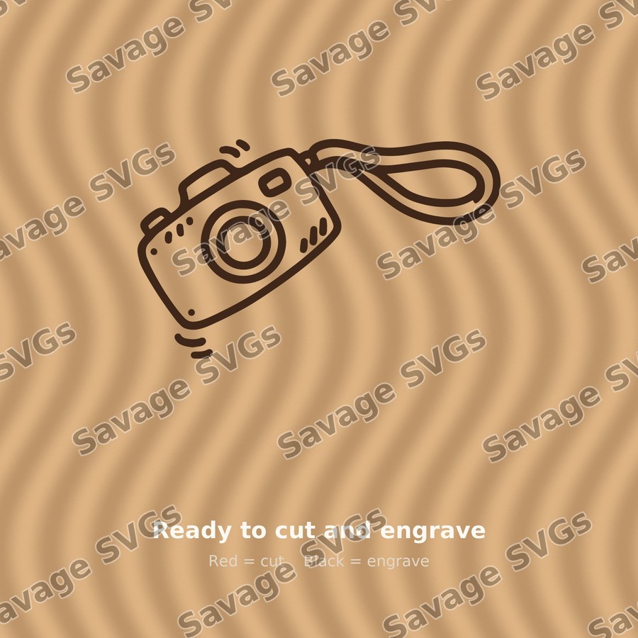 Camera With Strap