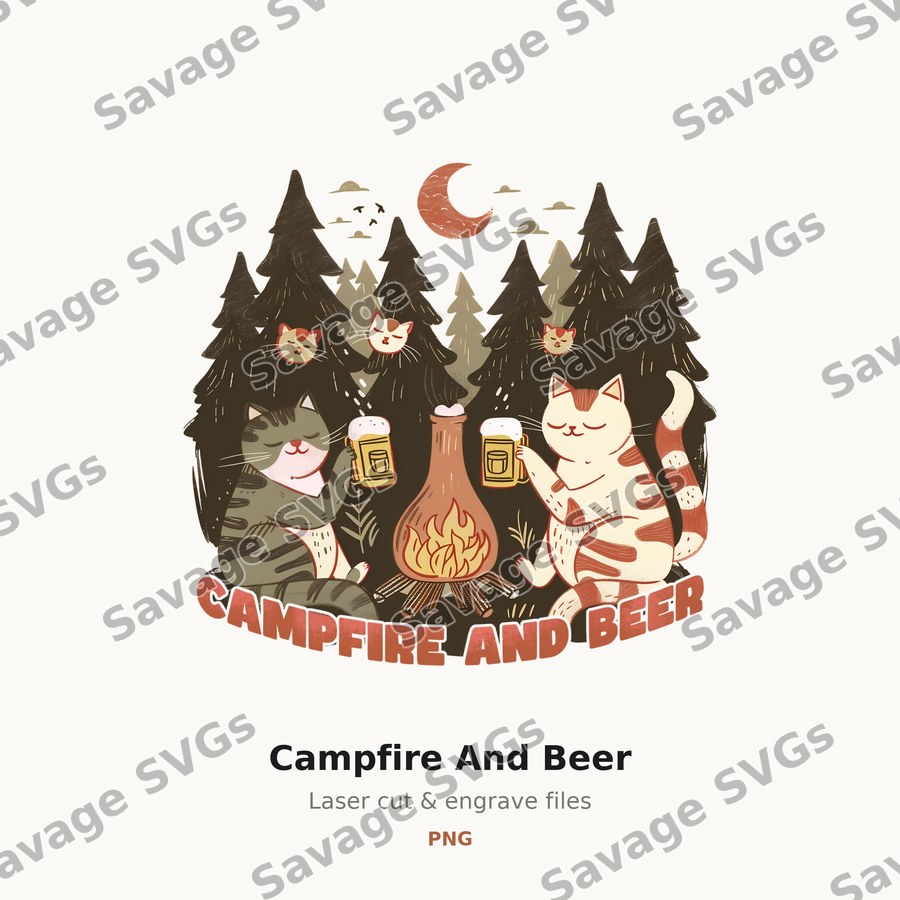 Campfire And Beer